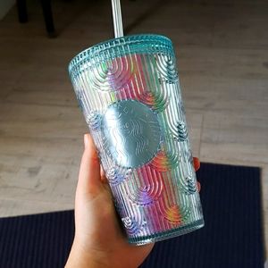 Starbucks mermaid disco tumbler